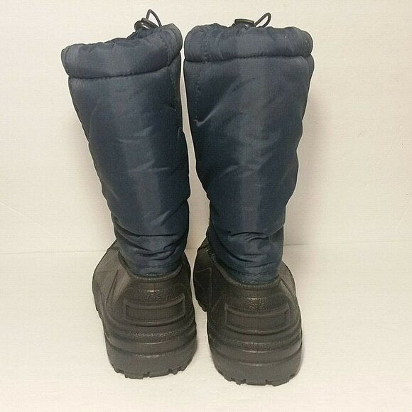 Vintage Sorel snowboots navy/black size 6 nylon